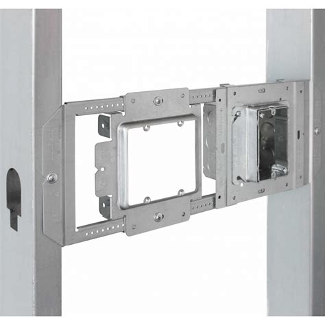 electrical box bracket to stud|electrical box mounting bracket adapter.